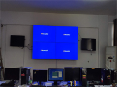 【桂林拼接屏廠家】廣西桂林市永?？h交警大隊采購艾維圖55寸超高清拼接屏產(chǎn)品